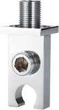 Cast Iron Shower Outlet Elbow Bracket - Copper Shower Fixed Wall Bracket With Water Supply Shower Bracket Shower Outlet Elbow