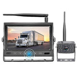 Vehicle mounted digital wireless monitoring DVR recording touch button display camera reversing imag