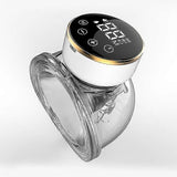 Wearable Breast Pump Portable Rechargeable Breastfeeding Milk Collector 3 Modes 9 Suction Levels Ele