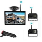 Car Wireless 5-Inch Reversing Camera System Full Set 12v-24v Car Van Truck