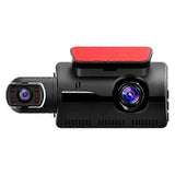 3-inch car front-mounted driving recorder HD dual-lens double-recording 360-degree car camera 1080P