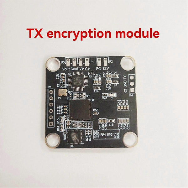 Type 1 External Radio Encryption Module FPV TX RX Encryption Decryption Module UAV Full-Band Scrambling and De ...