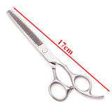 6.0 Inch Multifunctional Hair Scissors Professional Cutting Shears & Combs Two-in-One For Barbers Hairdressing Or Home C9099