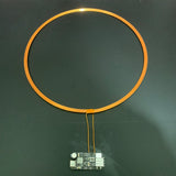 TYPE-C 5V 0-200mm Wireless Power Supply Transmitter Coil Induction 5PCS Receiver LED Light Lamp DIY Model am ama Robots