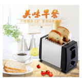 Checked 2 BH-002 Gift Automatic Toaster Household Sand hine Toast Multi-Function Breakfast Maker