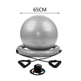 Yoga Chair Kit, with Iatable Ring Base, Portable Fiess Ball,Exercise Pilates Ball for Practical,Gym,Yoga Enthusiast