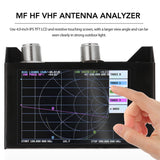 3G Vector Network 4.0 Inch Touching Screen SAA-2N NanoVNA V2 Antenna Analyzer Shortwave HF VHF UHF with Iron Housing