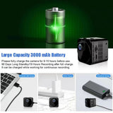AEVYVKV R89 4K Full HD WiFi Mini Camera IR Night Vision Motion Detection Micro Video Voice Recorder Home Battery Camcorder APP