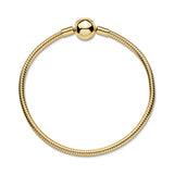 Snake bone chain rose gold golden silver