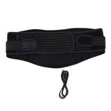 Electric Heating Waist Belt Heated Back Brace 3 Level Temperature Control with USB Cable for Pain Relief for Menstrual Pain