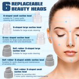 Electric Blackhead Remover Pore Vacuum Cleaner Acne Cleanser Black Spots Removal Face Nose Deep Cleaning Tools Skin Care