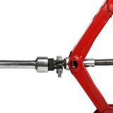 Scissor Adapter Power Lift Part Connector Jack Drill Adaptor for 1/2 Inch Drive/Impact Drills/Ratchet Accessorie