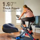 Comfortable Seat, Universal Fit For Exercise Mountain And Electric Bikes, Oversized Bike Seat