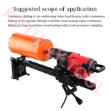 220V Electric Water Drill Engineering hine Diamond Wet Core Drilling Tool