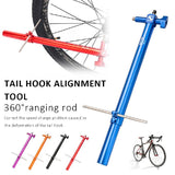 Bicycle Hanger Alignment Gauge Derailleur Straighten Dropout Measure Tail Hook Correction MTB Road Bike Repair Tool