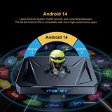 X96q Pro+ Android 14 Smart Tv Box Allwinner H728 Octa Core 2.4G/5G Wifi6 1000m Lan 2G 16G 4G 32G vs tanix w2 hk1 box