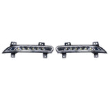 Top-Car Front LED DRL Fog For Renault Fluence 2014+ Auto Driving Daytime Running Light Bumper Lamp