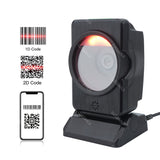 scanner Desktop Automatic Sensing Data Reader Supermarket USB Barcode reader 1D 2D QR code