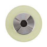 6X 100Mm Aluminum Polyurethane Industrial Encoder Wheel Measuring Wheel For Measuring Rotary Encoder