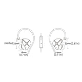 Earphones Headphone Headset Wired Interchangeable Earplugs Accessory