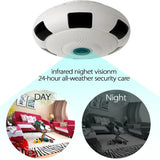 HD 360° Panoramic Camera Wifi Surveillance Cameras 1080P Automatic Portrait Tracking Security Protection Camcorder Smart Home
