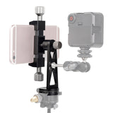 Multi-functional Holder Metal Clamp Tripod Mount Aluminum Alloy 1/4In for i Phone 15/14/13/12/11 Vlog Video