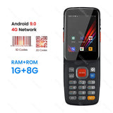 Android 9 Handheld Data Collector WiFi 4G Bluetooth Bar Code Reader 1D 2D QR PDF417 Touch Screen Terminal PDA