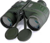10x50 Marine Binoculars, Binoculars With Night Vision, Rangefinder And Compass, For Water Sports