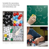 125 Pcs Molecular Kit Electron Orbital Model Aid Tool For Teachers Students Scientists Chemistry Lesson