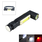 LED+COB work multifunctional built-in lithium electromagnetic flashlight with magnet auto repair inspection light
