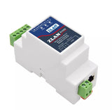 ZLAN5143D Din Rail Mounting RS485 Serial port TCP/IP Ethernet Converter RTU to Modbus TCP Server
