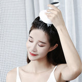 Electric Head Anti Stress Whole Body Massage Instrument Intelligent LCD Waterproof Rechargeable Vibrating Massager