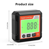 Digital Electronic Level Digital Angle Fnder Protractor Precision Level Box Easy To Use Red