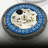 NH35A Grade Mechanical Movement NH35 RED Calendar Wheel 24 Jewelry Self-Winding High Precision