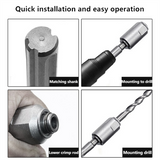 To Plus Adapter, Chuck Conversion for SDS Max Hammers Impact Drill Converter Quick Tool Black