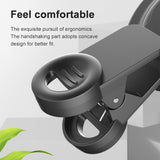Clip-on Back Camera Selfie Mirror Carry Bag Clean Cloth for i Phone 15/14/13/12/11 Android Smartphone