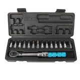 Adjustable Torque Wrench Hand Tool Set 1/4" 2-14Nm Bike Motorcycle Repair Tools Ratchet Socket Spanner Preset Professional