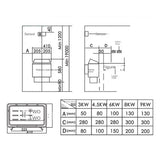 Household Sauna Stove 9Kw 8Kw 6Kw 4.5Kw 3Kw Household Sauna Stove Dry Steam Stove Sauna Sweat Stove Sweat Equipment