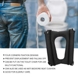 Elderly Anti Bedsore Toilet Pad Iatable Washable PVC Sitting Hemorrhoid Seat Cushion Braces Supports Health Care
