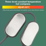 Hanging Neck Massagers Electric Rechargeable Spine Massager Mini Pulse Shoulder Cervical Massage Hot Compress with Heat