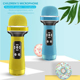 Kids Microphone With Speaker Portable Handheld Karaoke Player For Home Party KTV Music Mic Show