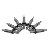 7PCS Industrial Grade Stone Splitter Metal Plug Wedges And Feathers Shims Wedge Metal Rock Splitter Manual Stone Splitting Tool