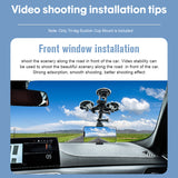 Tri-leg Suction Cup Mount Sports Adapter Clip & Fixed Screw for i Phone GoPro 12/11/10/9/8/7 Insta360 Action Camera