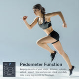 M9 Bluetooth MP3 Mini Clip Sports Music Player Walkman Support Pedometer FM Radio E-book Recorder Clock TF SD Card