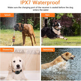 Rechargeable Dog Collar with Waterproof Remote Range. 3 Training Modes - Vibration. For Dogs.