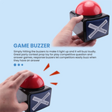 2PCS Answer , Alarm Sound Play Button with Light Trivia Quiz Got Talent Buzzer Game Toys