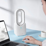 Quiet Small Creative Mini Electric Four Gears Bladeless Fan - For Office & Home, Portable USB Desktop Fan