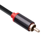 RCA Cable 2 RCA Male To 1 RCA Female Adapter Audio Cable Aux Cable For Iphone Edifer Home Theater DVD VCD Headphones