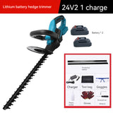Cordless Electric Trimmer Pruning Saw Rechargeable Hedge Trimmers for Grass