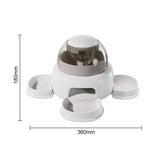 MultiFunctional Training Game Slow Feeder NonSlip Bowl Cat Dog Food Dispenser Pet Accessories Dog Puzzle Toys Press Leaking Food